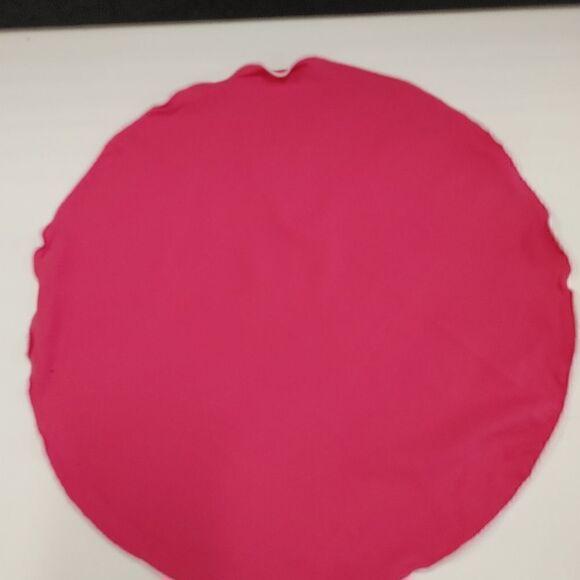 MEN'S ROUND HANKY POCKET SQUARE. - Picture 3 of 3